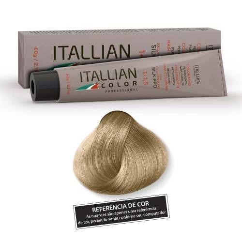 Coloração Itallian Color Louro Platino 10 - PW Distribuidora 