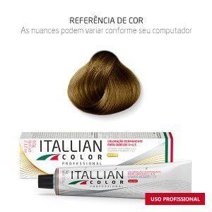 Coloração Itallian Color Professional 60g Louro 7 - PW Distribuidora 