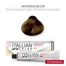 Coloração Itallian Color Professional 60g Louro Escuro 6 - PW Distribuidora 