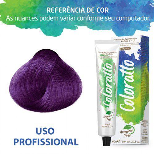 Coloração sem amônia Coloratto 60G Purple 0,20 - PW Distribuidora 