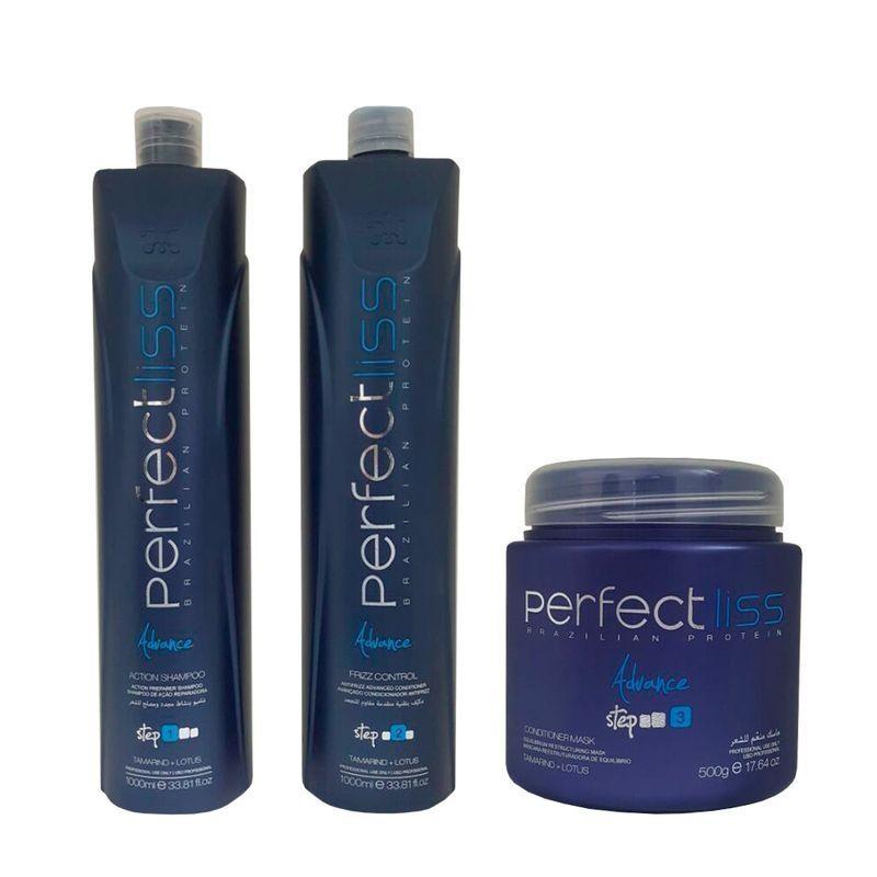 Escova Progressiva Perfect Liss Force Advanced Sem Formol - PW Distribuidora 