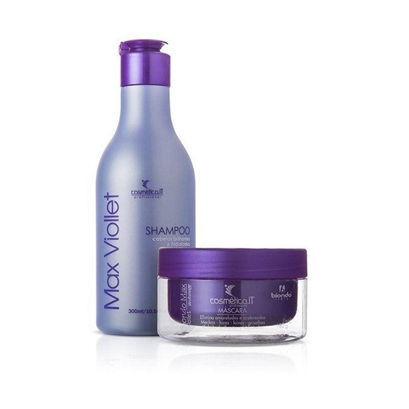 Kit Max Viollet Cosmetica It Home Care Matizador para Loiras - PW Distribuidora 